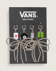 Women|Men Vans Vans Ws Lucky Shot Shoe Charm Set in Green / Black / White