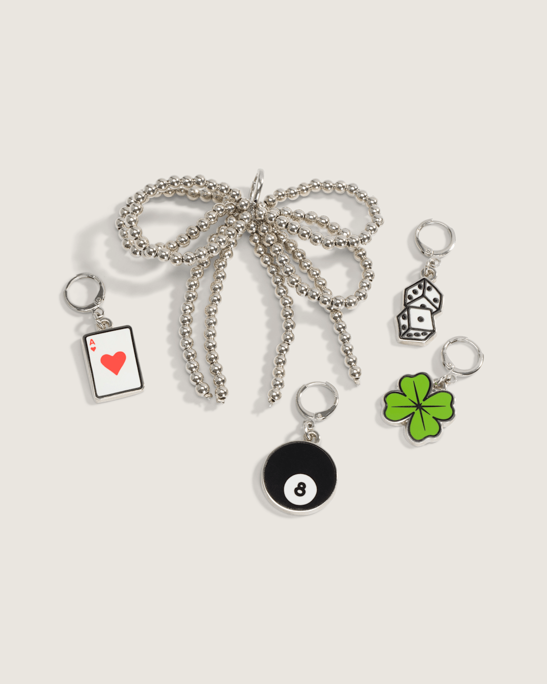Women|Men Vans Vans Ws Lucky Shot Shoe Charm Set in Green / Black / White