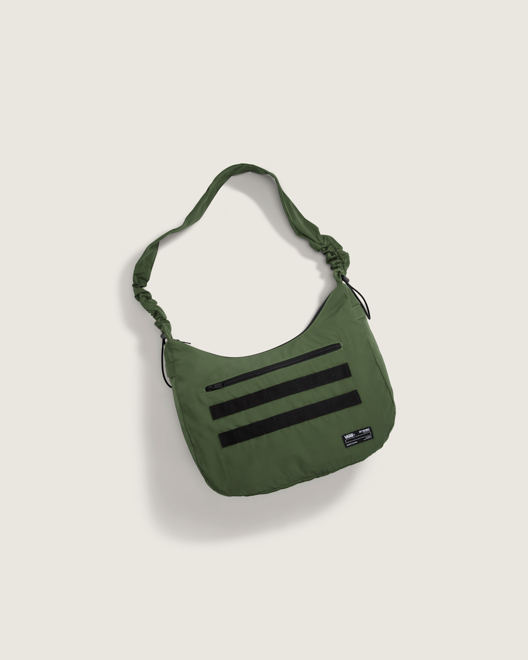 Women|Men Vans Offshoot Messenger Bag in Pine Forest Green