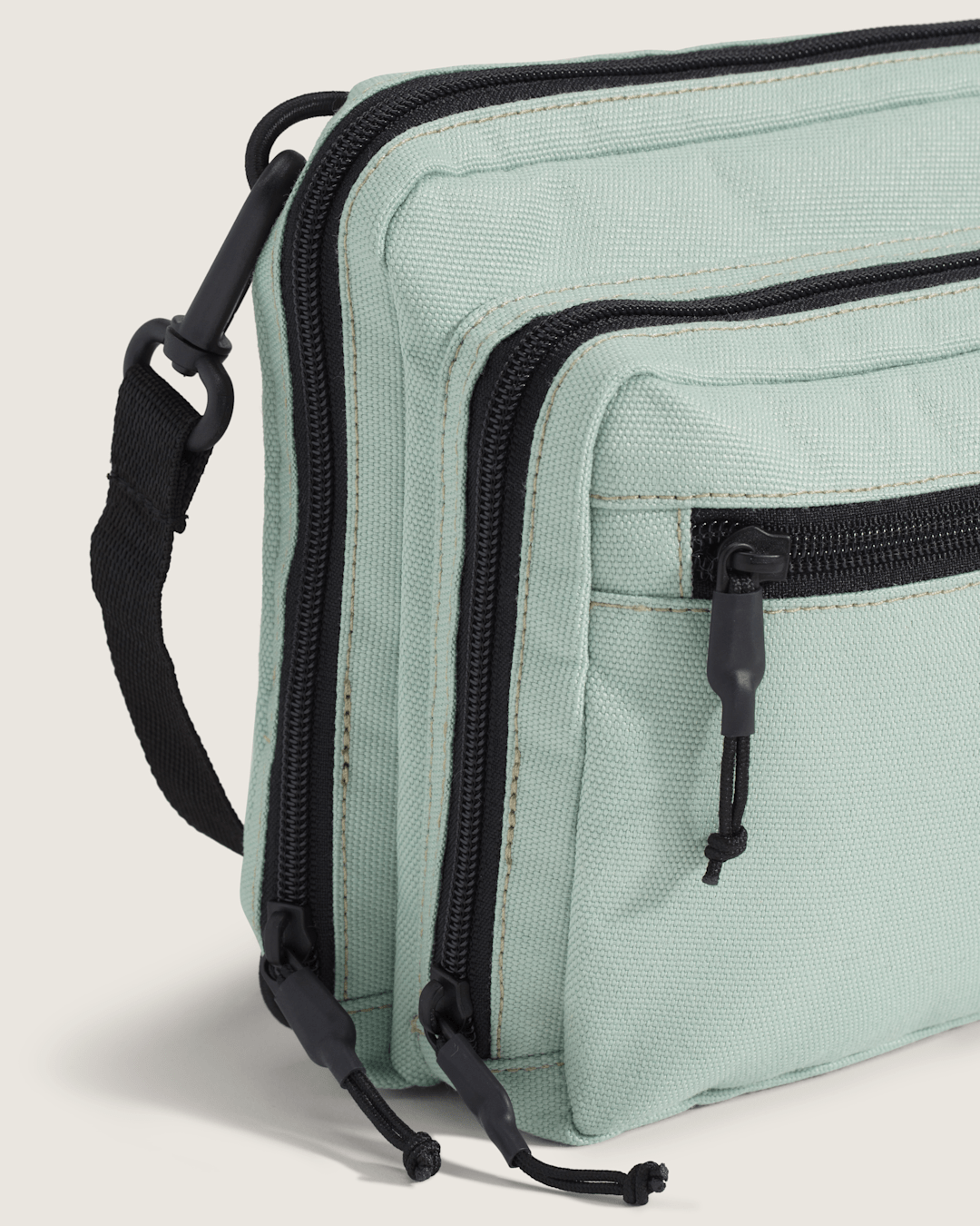 Women|Men Vans Bail Convertible Crossbody Bag in Grey Olive Green