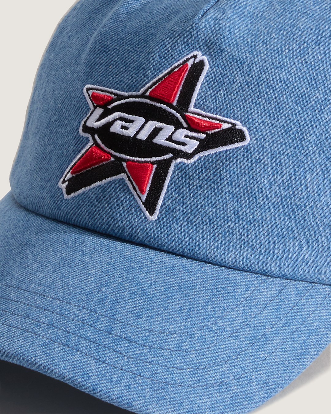 Women|Men Vans Marked Jockey Trucker Hat in Stonewash Blue