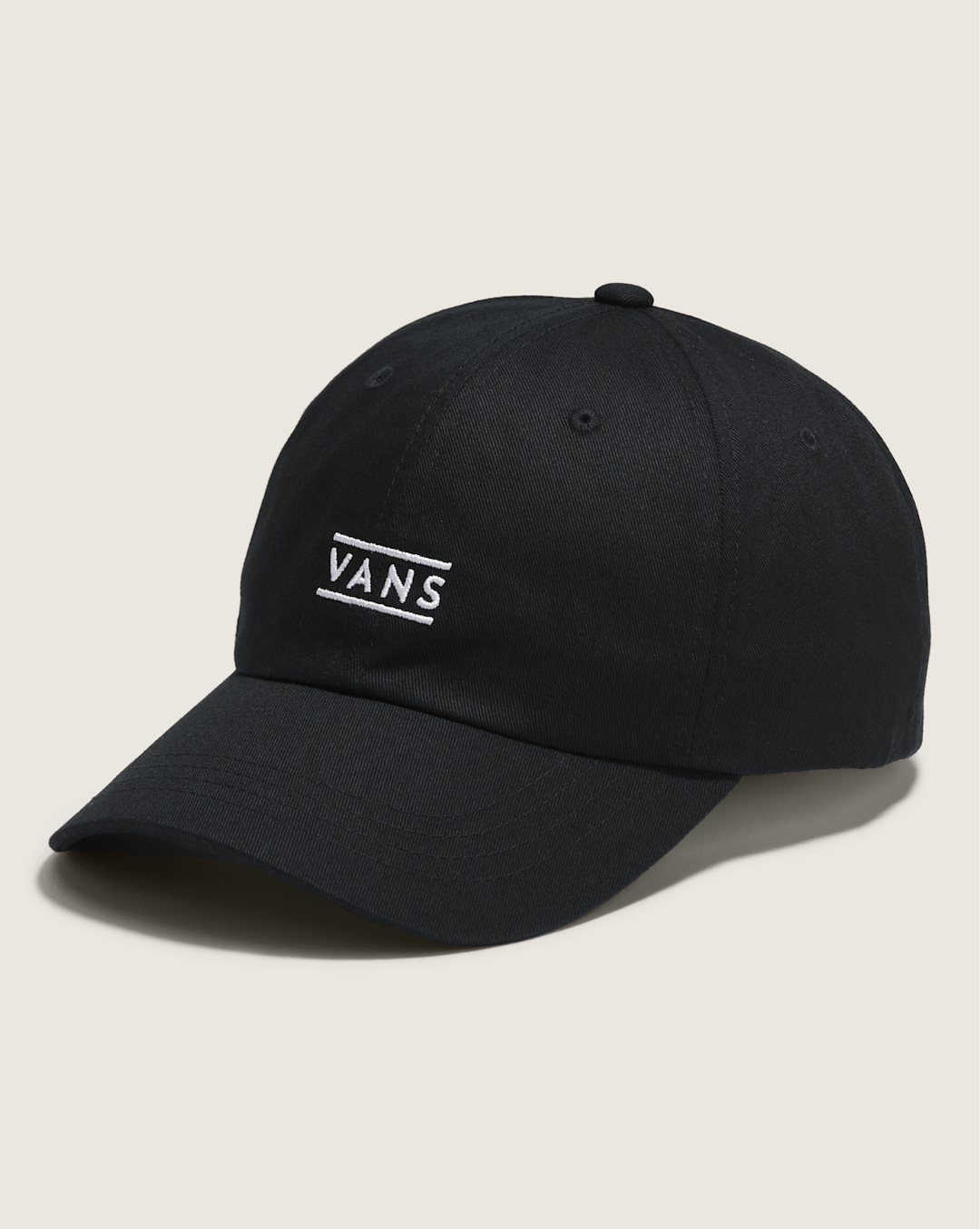 Women|Men Vans Half Box Curved Bill Jockey Hat in Black