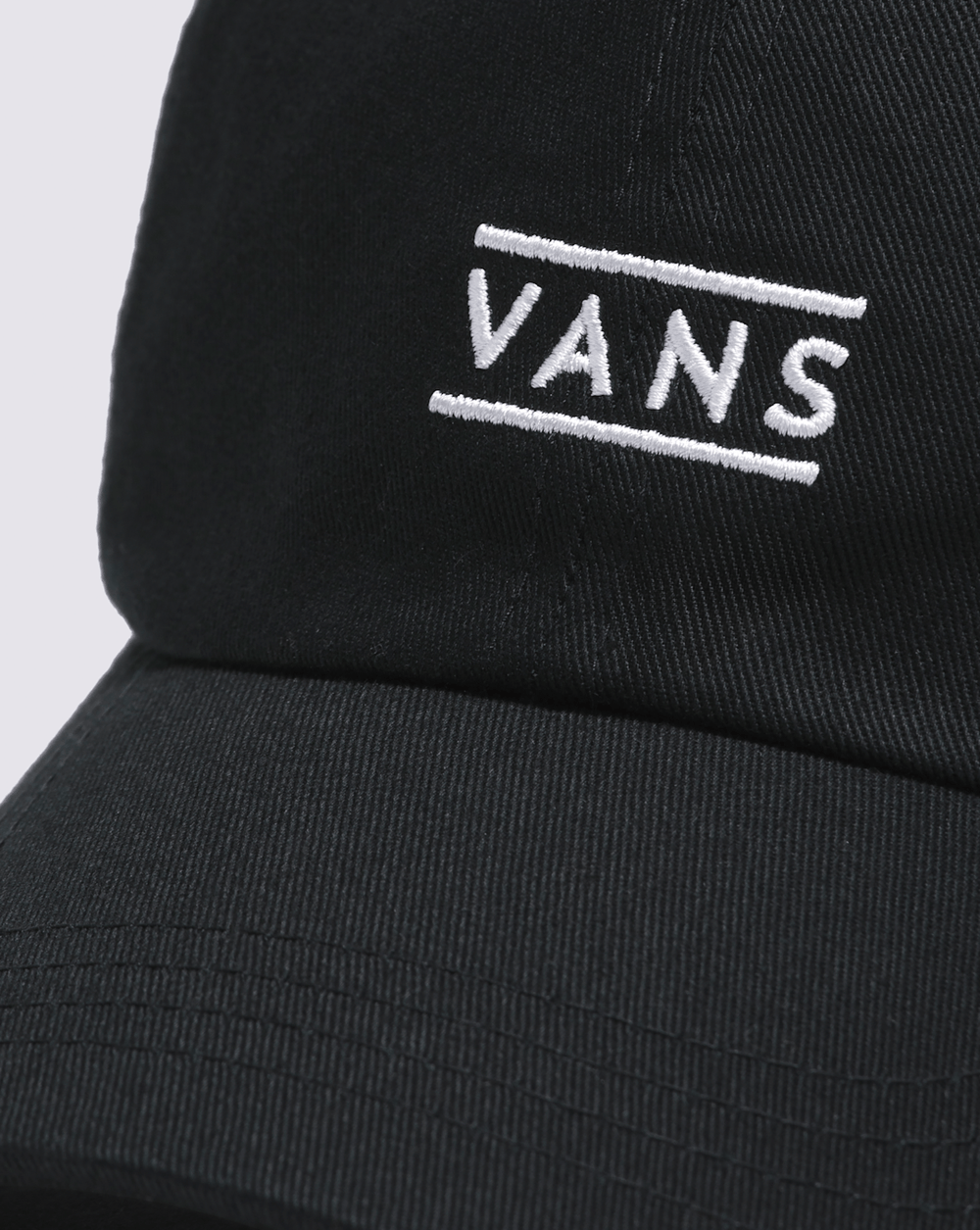 Women|Men Vans Half Box Curved Bill Jockey Hat in Black