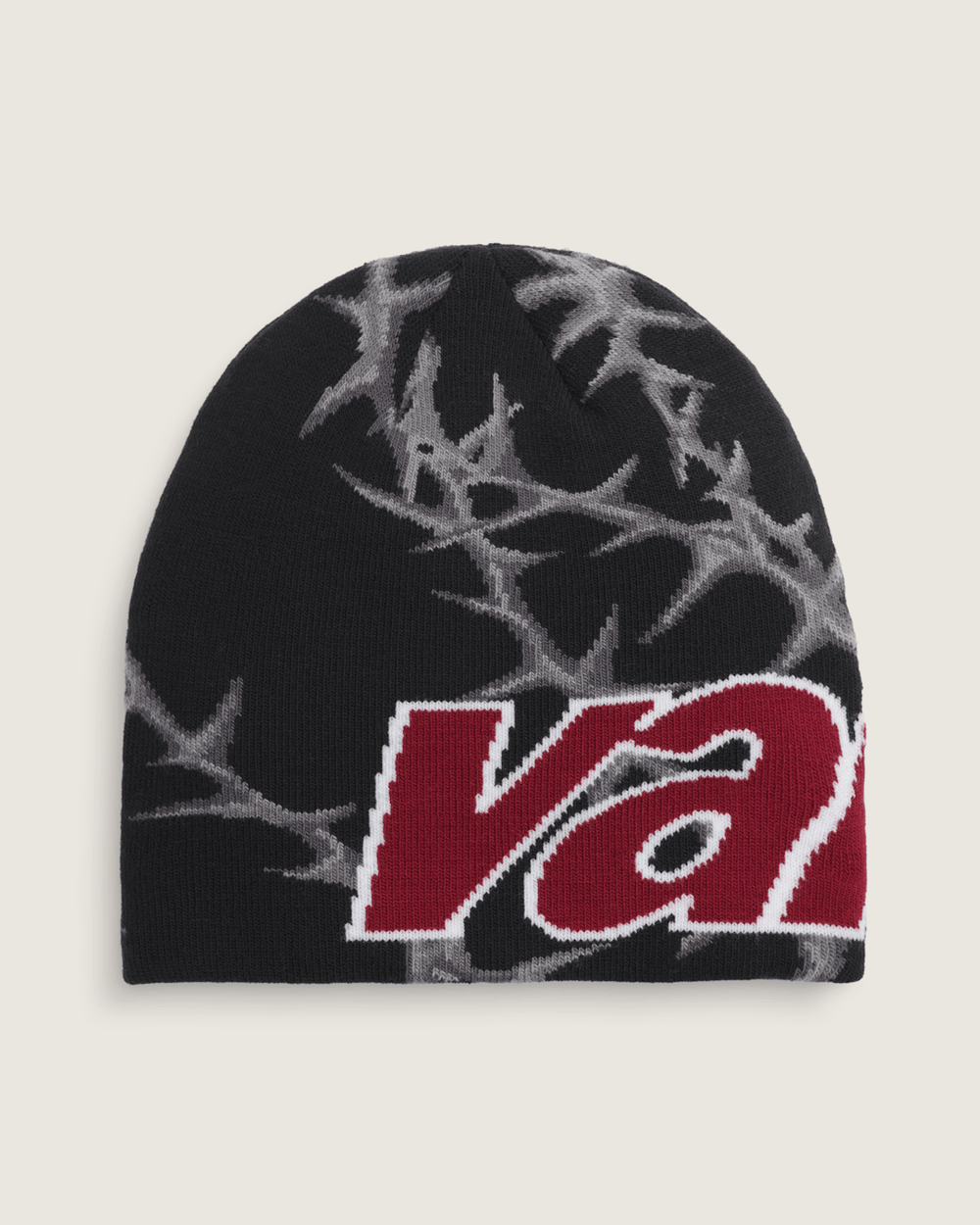 Women|Men Vans Vans Skull Beanie in Faded Black