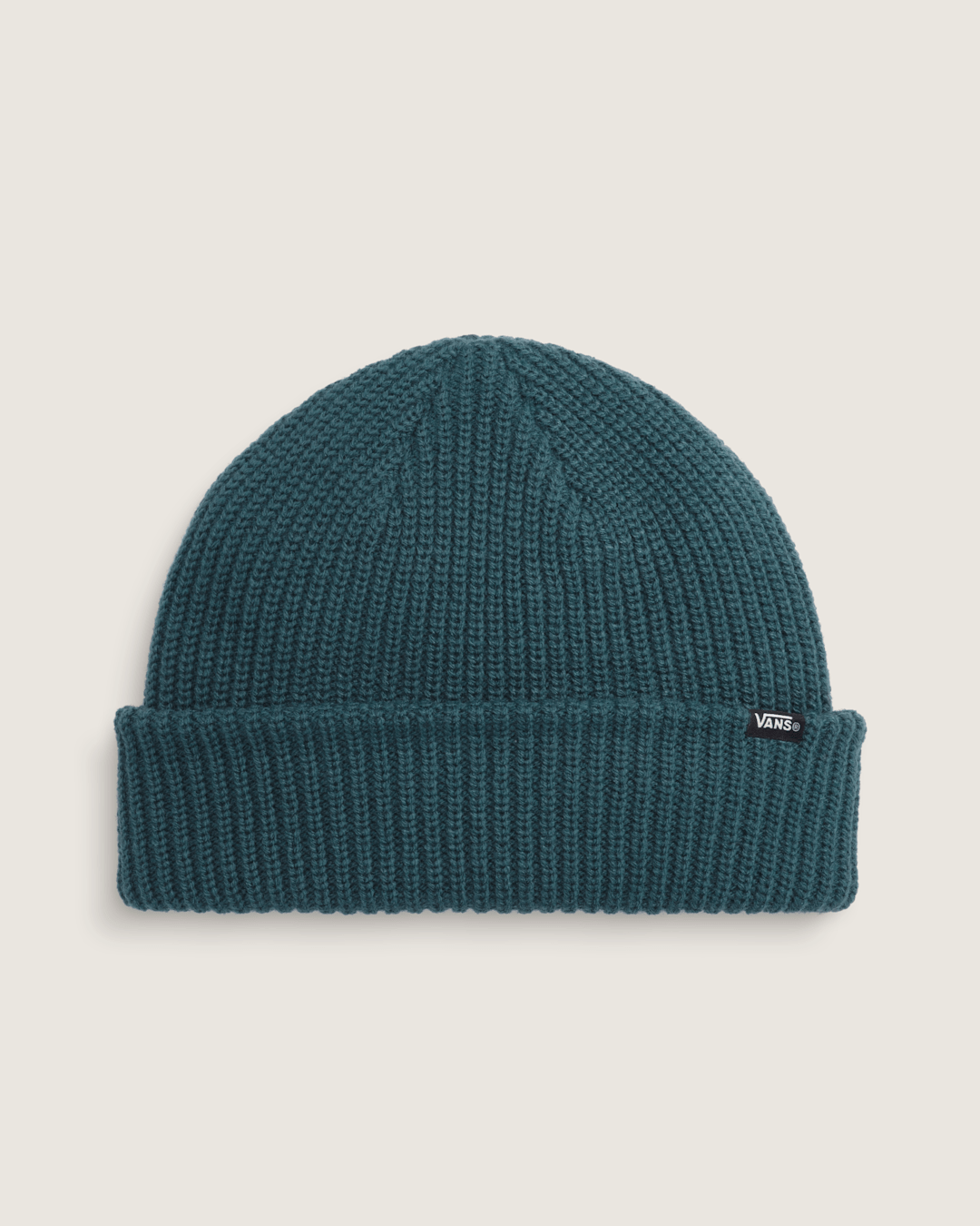 Women|Men Vans Core Basic Cuff Beanie in Mossy Olive Green