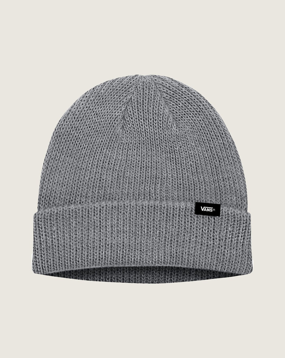 Women|Men Vans Core Basic Cuff Beanie in Heather Grey