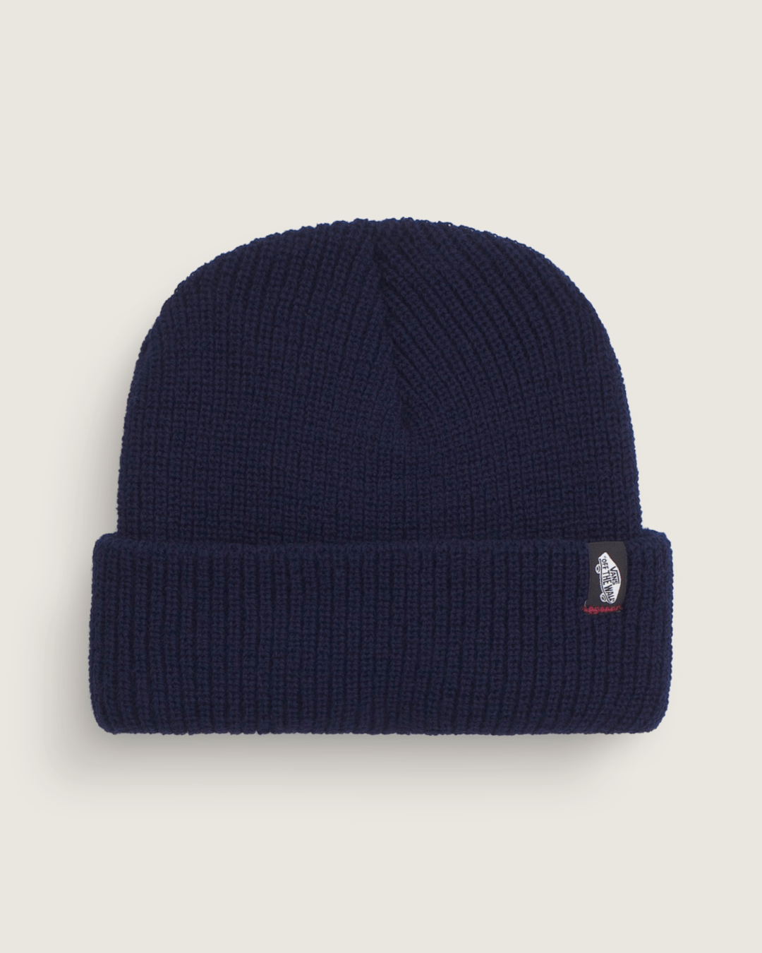 Women|Men Vans Original Shallow Cuff Beanie in Deep Indigo Blue