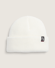 Women|Men Vans Original Shallow Cuff Beanie in Egret White