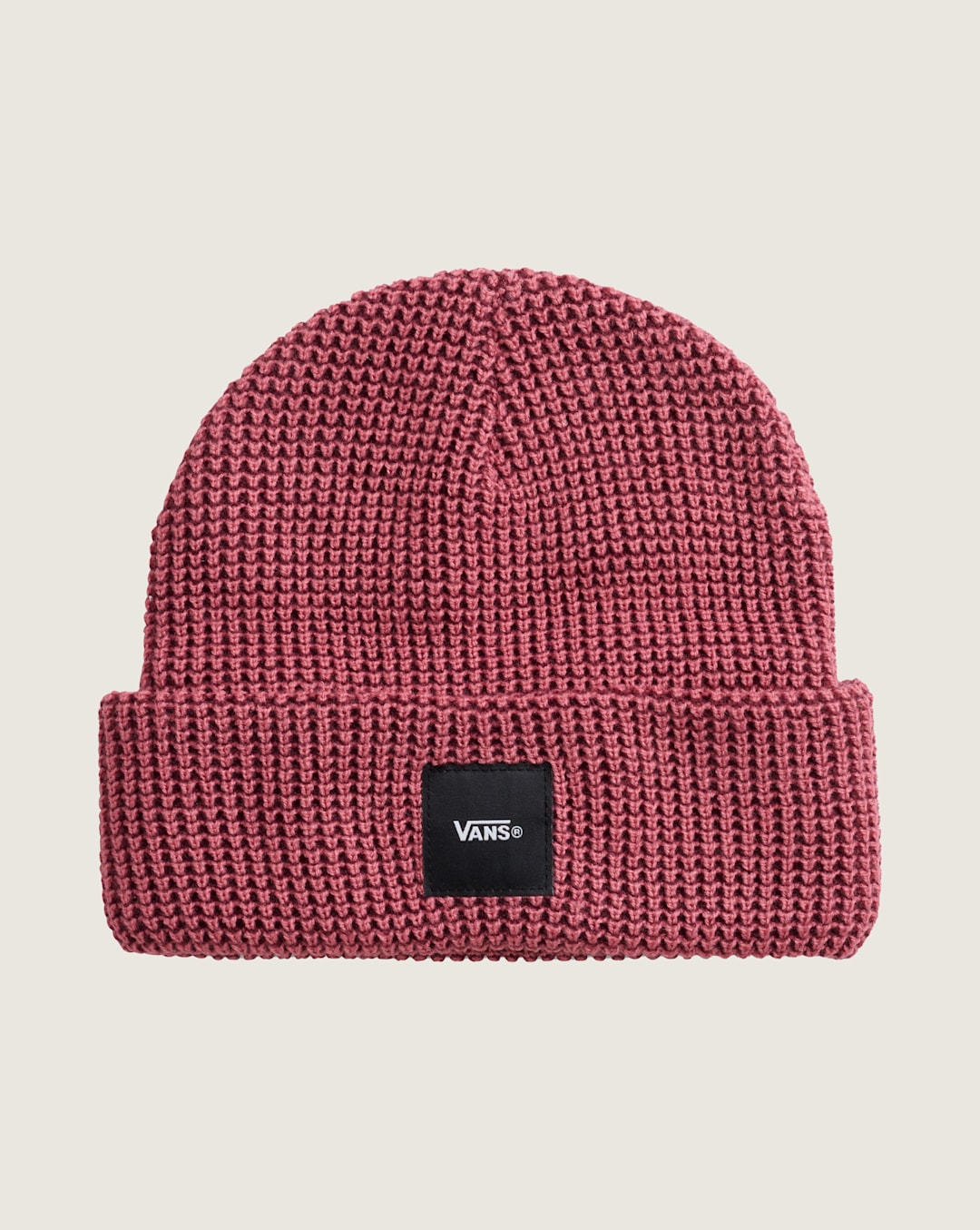 Women|Men Vans Vans Waffle Cuff Beanie in Mauvewood Pink