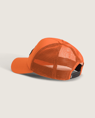 Women|Men Vans Classic Patch Trucker Hat in Flame Red