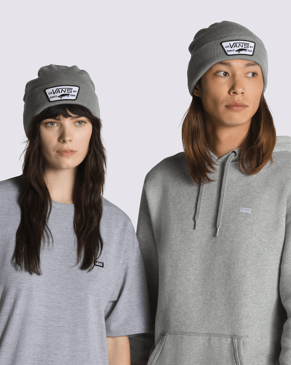 Women|Men Vans Milford Beanie Heather Grey