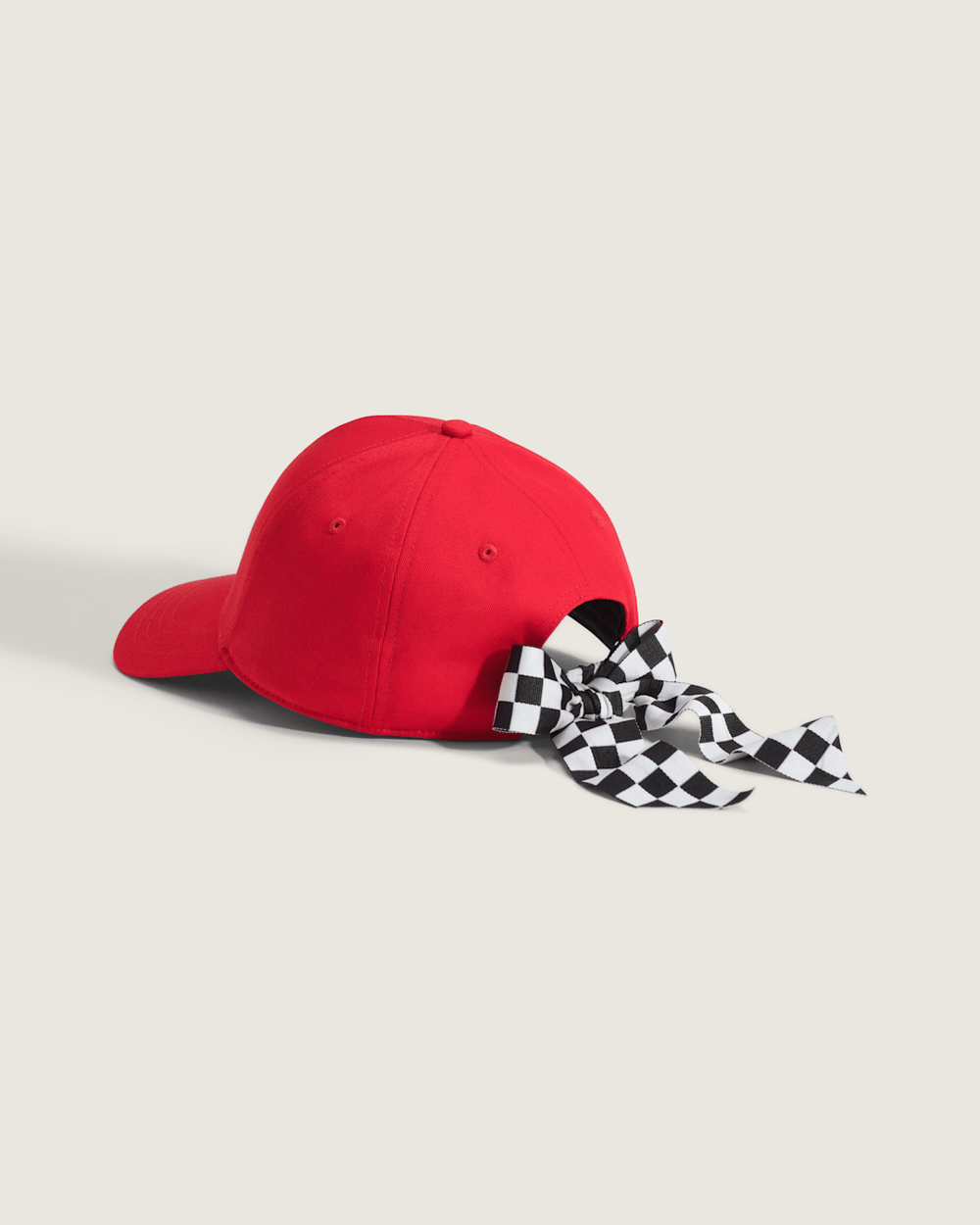 Women|Men Vans Bow Back Hat in Racing Red