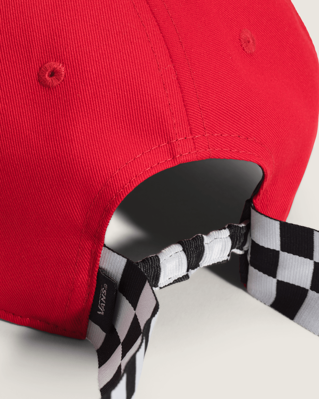 Women|Men Vans Bow Back Hat in Racing Red