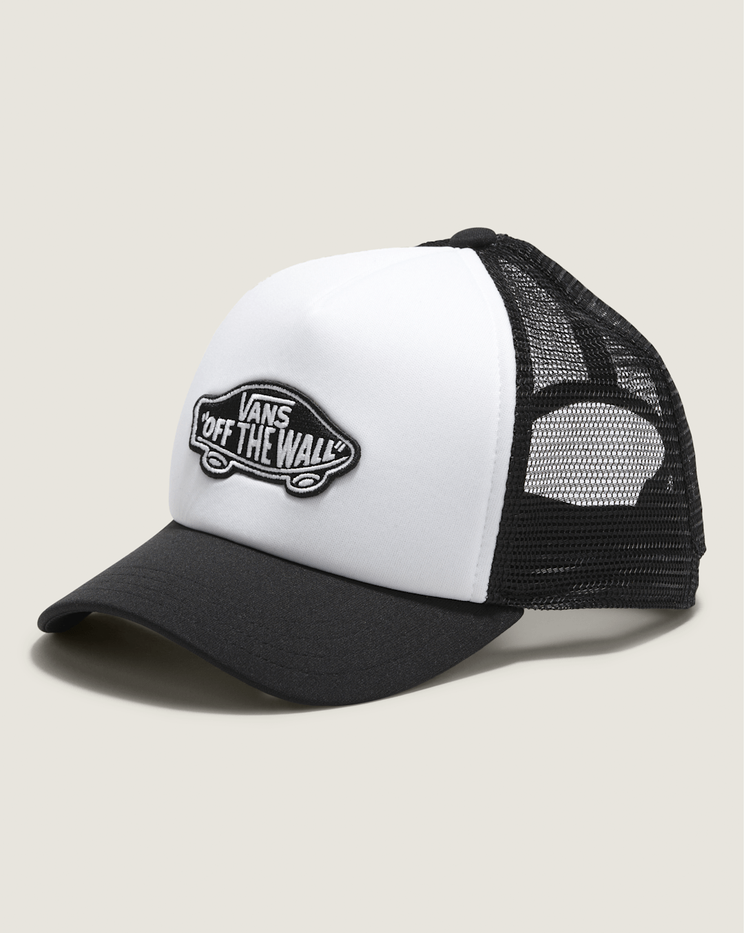 Women|Men|Kids Vans Kids Classic Patch Trucker Hat in Black / White