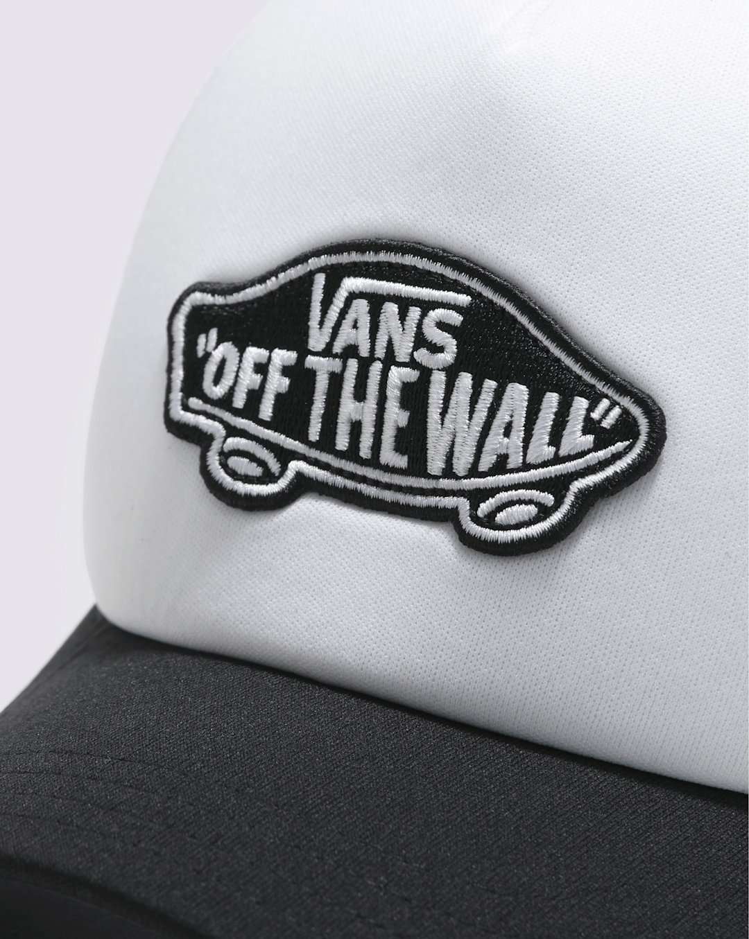 Women|Men|Kids Vans Kids Classic Patch Trucker Hat in Black / White