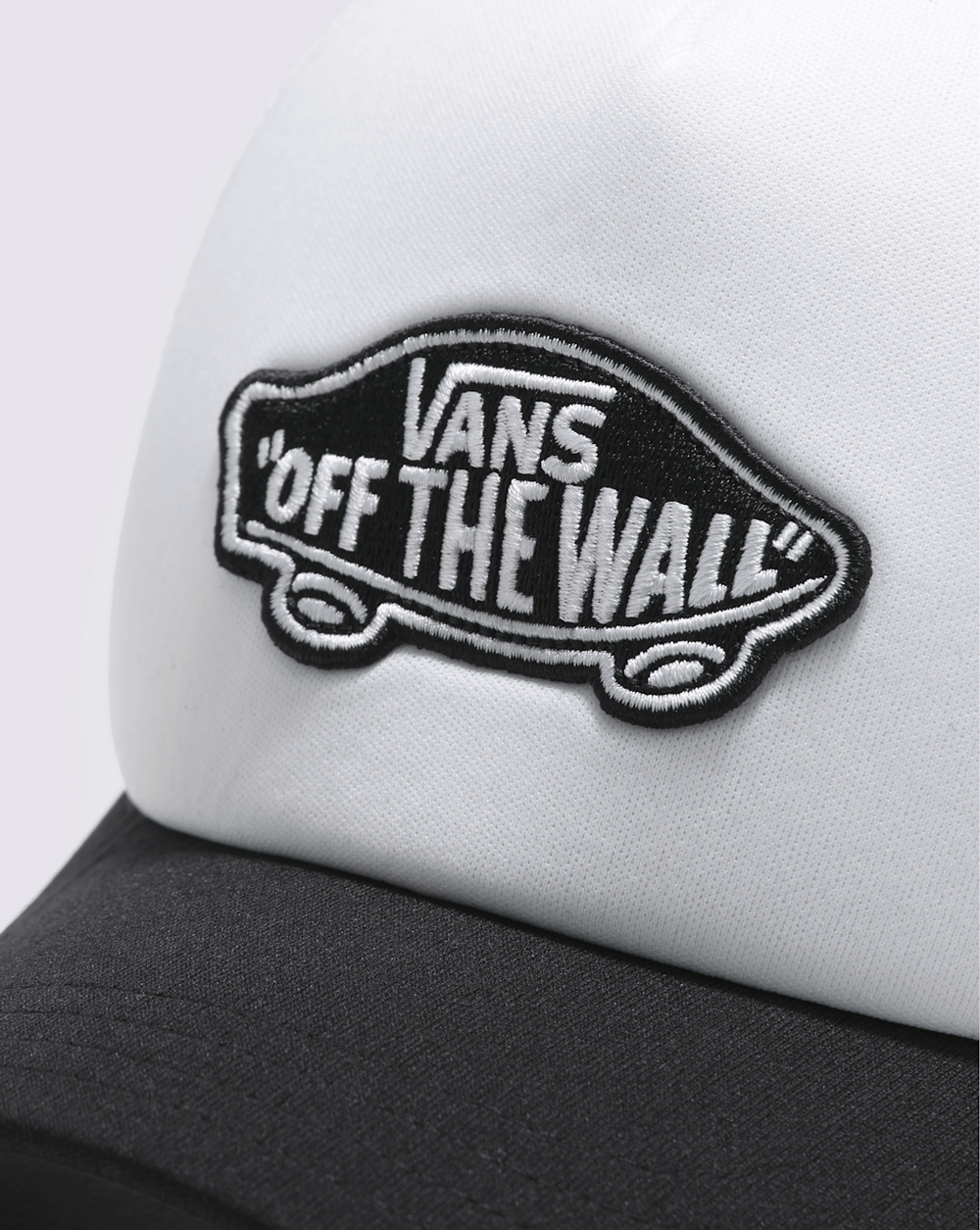 Women|Men|Kids Vans Kids Classic Patch Trucker Hat in Black / White