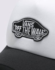 Women|Men|Kids Vans Kids Classic Patch Trucker Hat in Black / White