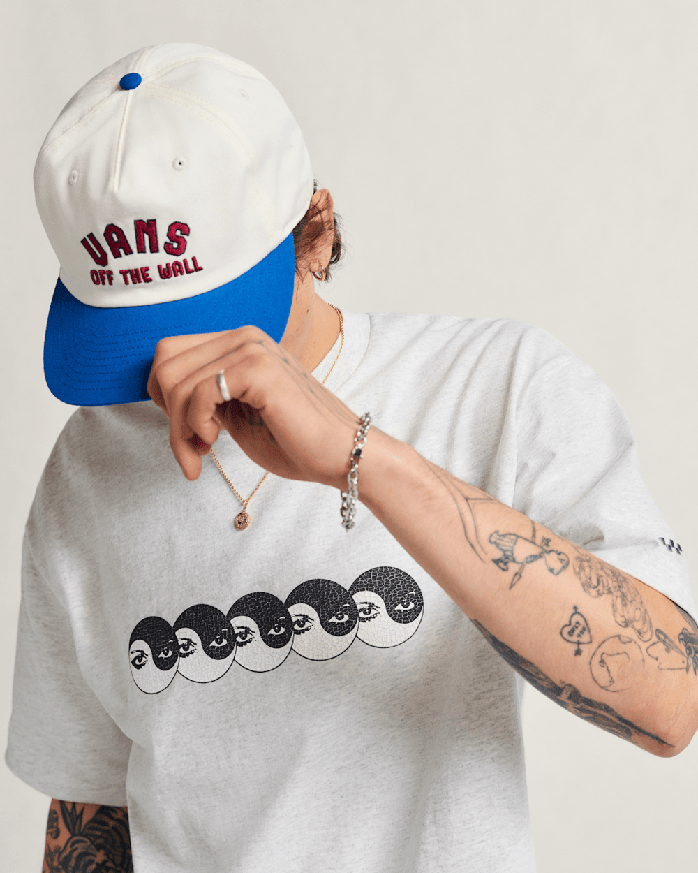 Women|Men Vans Vans Design Co. Low Hat in True Blue / White