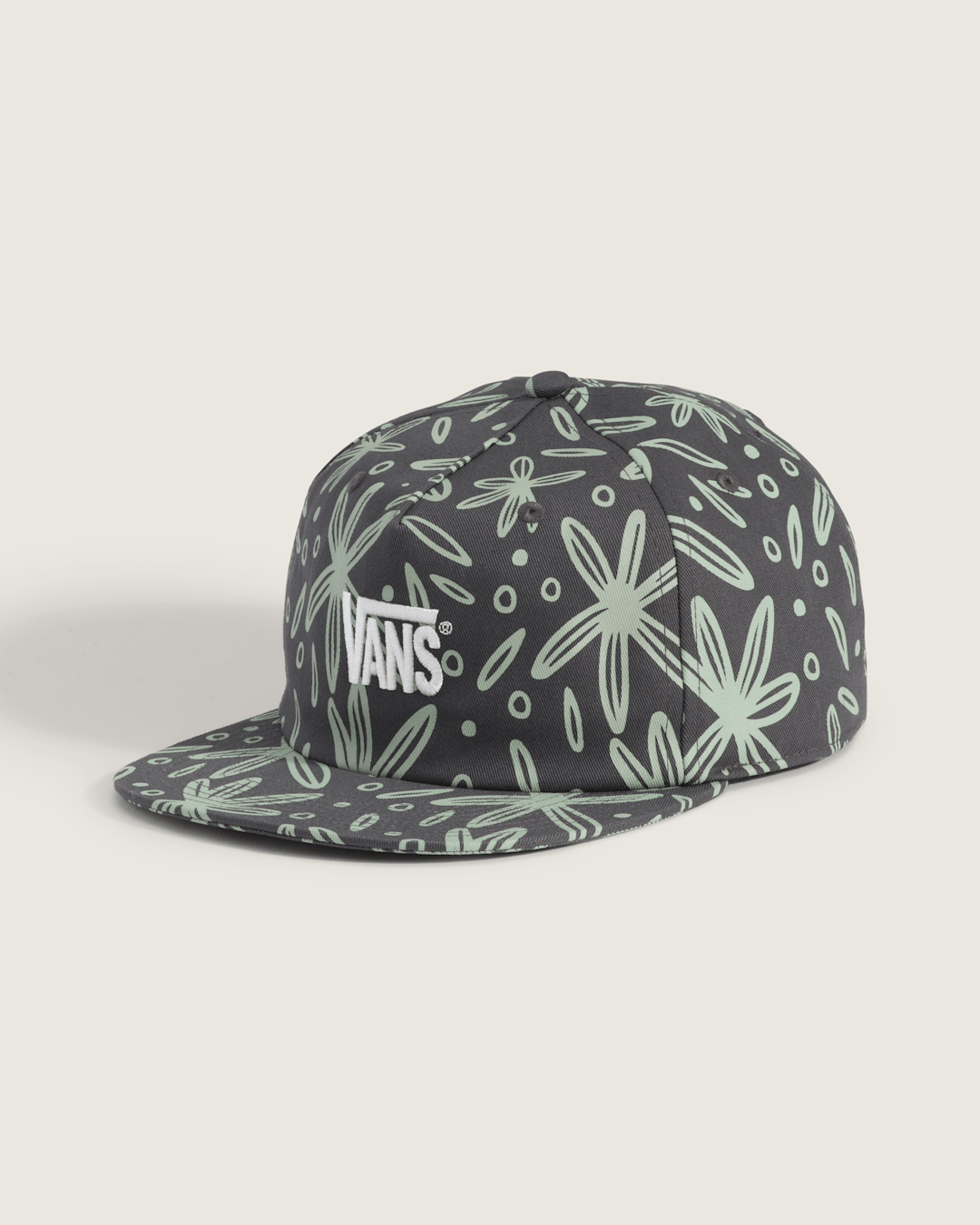 Women|Men Vans Havenrock Snapback Hat in Grey Olive Green