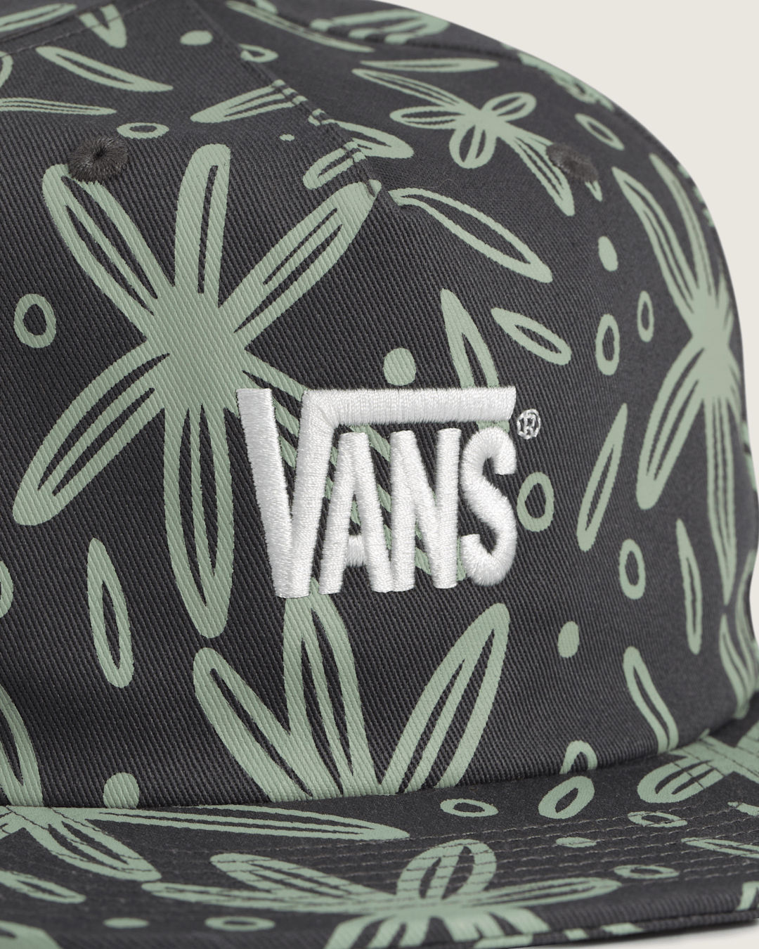 Women|Men Vans Havenrock Snapback Hat in Grey Olive Green