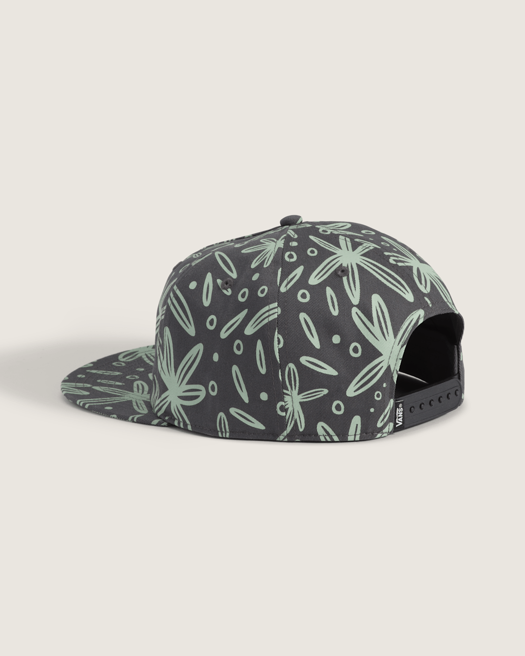 Women|Men Vans Havenrock Snapback Hat in Grey Olive Green