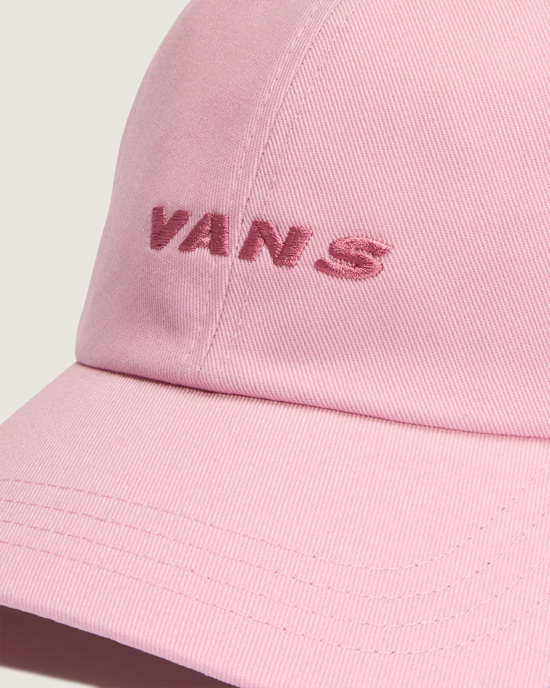 Women|Men Vans Checkerboard Side Snapback Hat in Dawn Pink