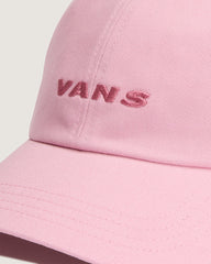 Women|Men Vans Checkerboard Side Snapback Hat in Dawn Pink