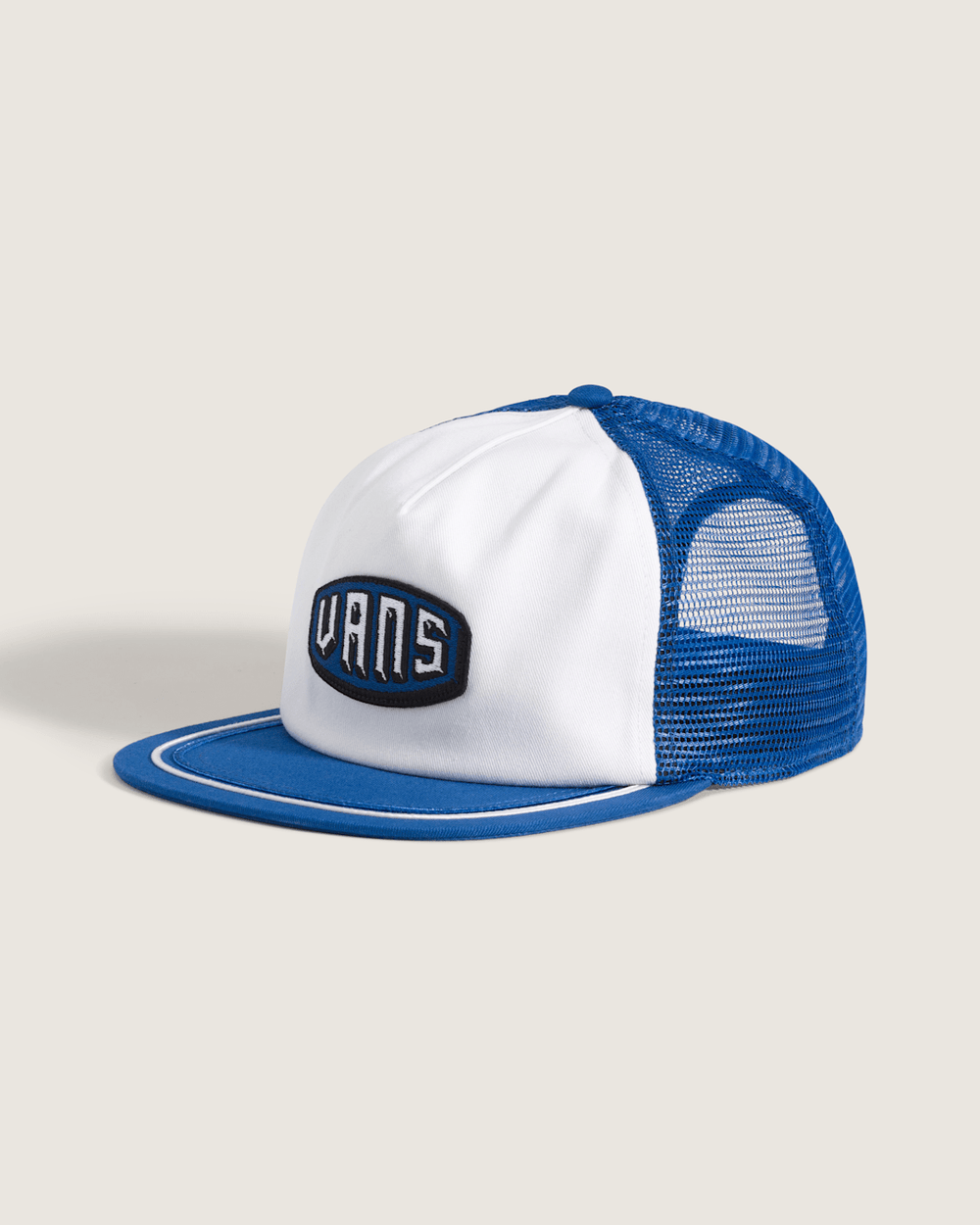 Women|Men Vans Raised Up Trucker Hat in True Blue
