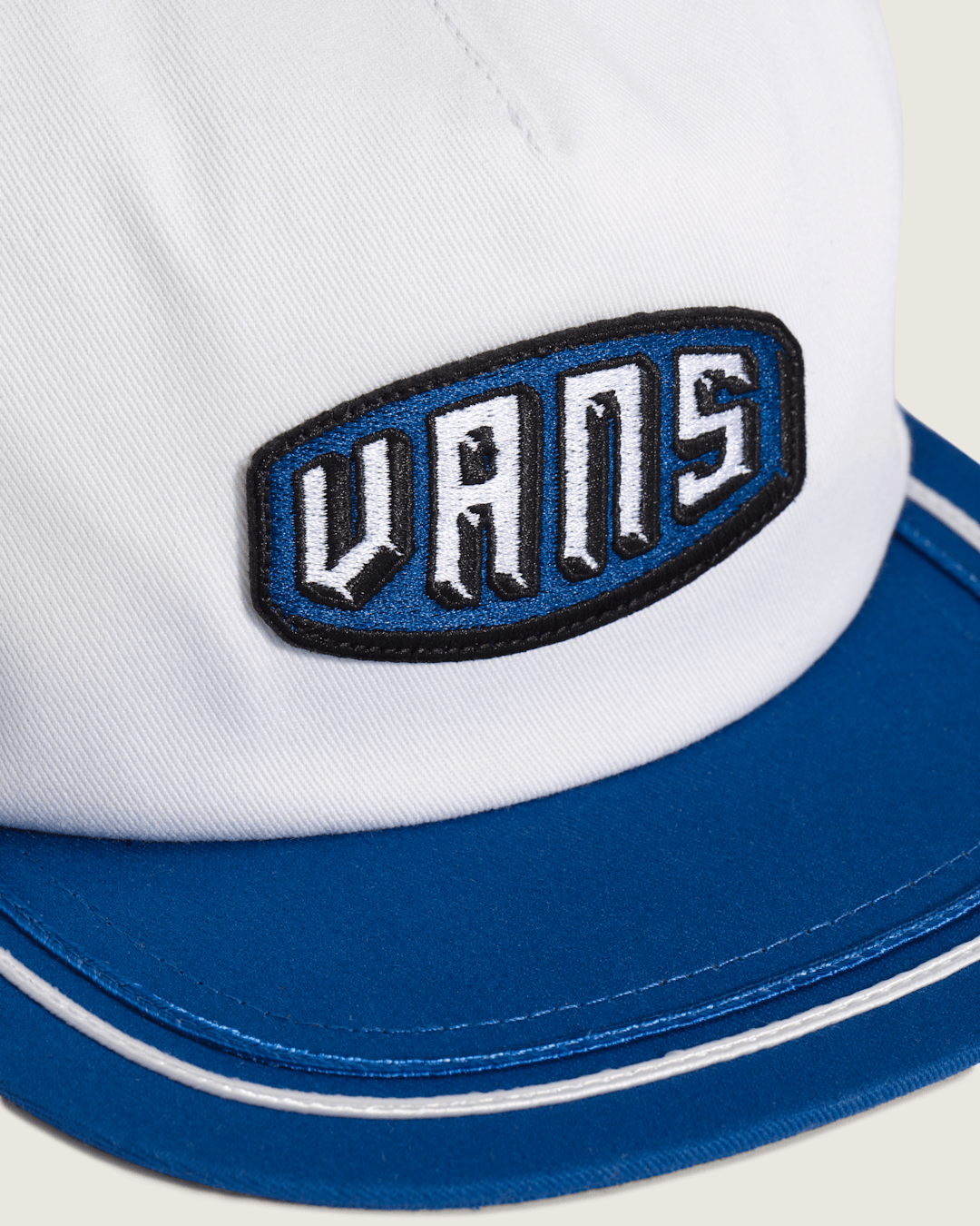 Women|Men Vans Raised Up Trucker Hat in True Blue