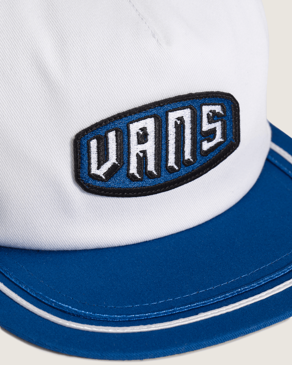 Women|Men Vans Raised Up Trucker Hat in True Blue