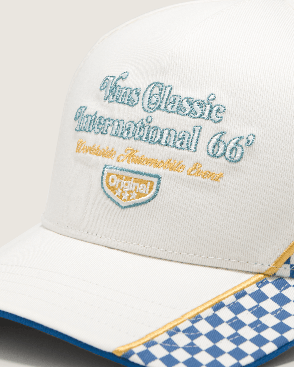 Women|Men Vans Vans Classic Strapback Hat in White / Blue