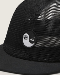 Women|Men Vans Skate Yin Yang Eyes Hat in Black