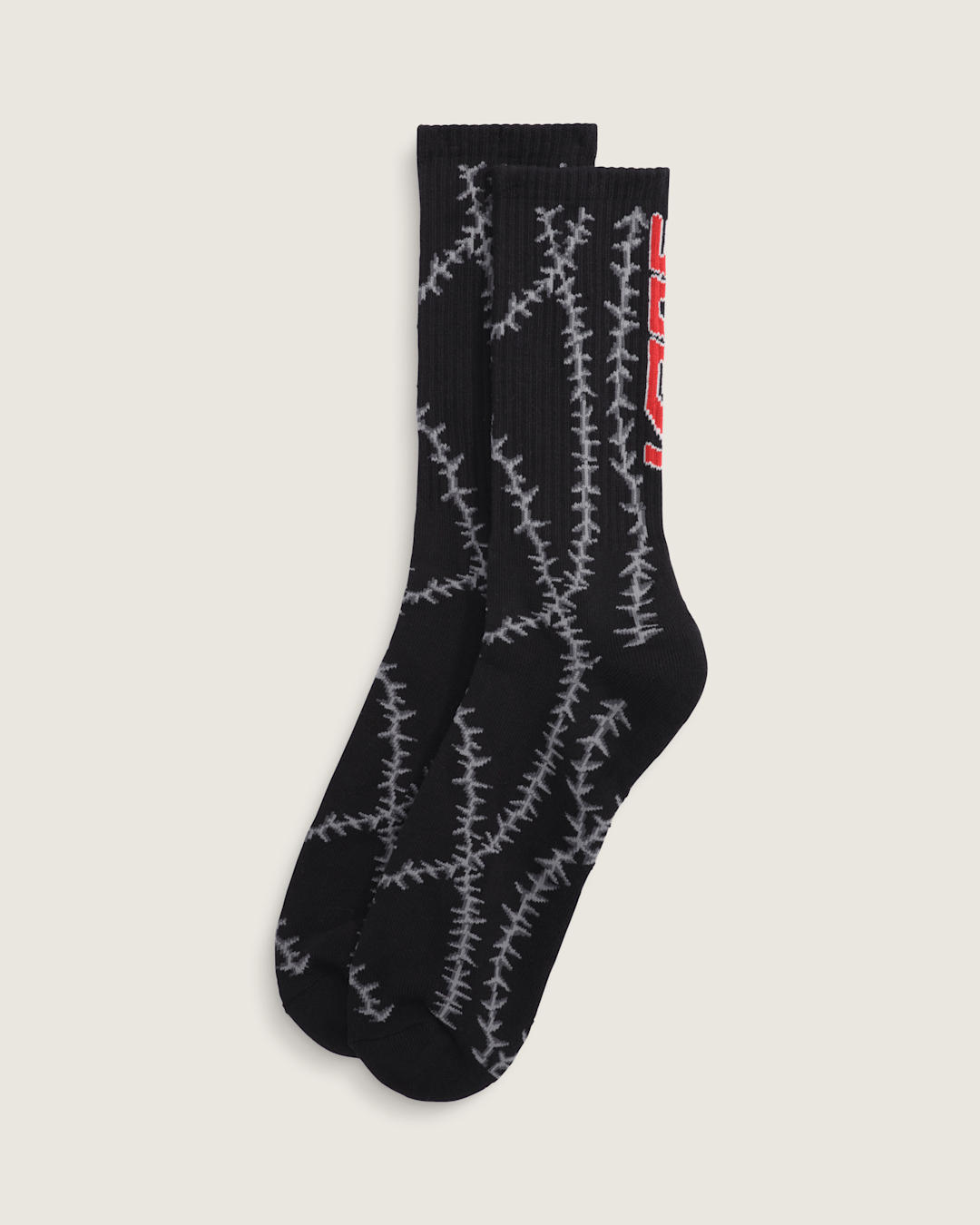 Women|Men Vans Murray Crew Socks in Faded Black