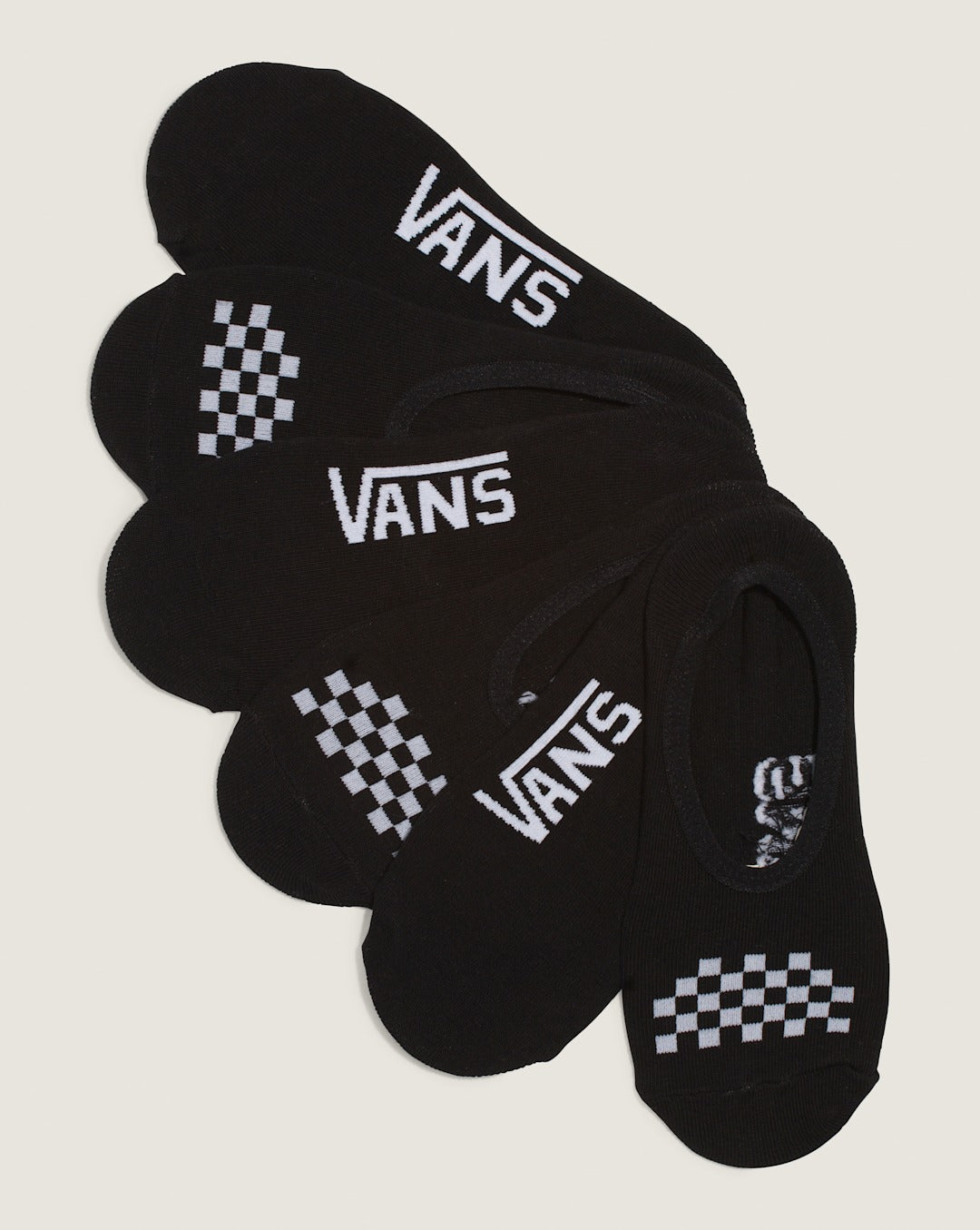 Women|Men Vans Classic Canoodle Socks 3-Pack in Black / White