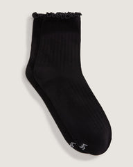 Women Vans Lettuce Have It Half Crew Socks in Black