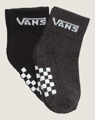 Women|Kids Vans Infant Classic Crew Socks 2-Pack in Black