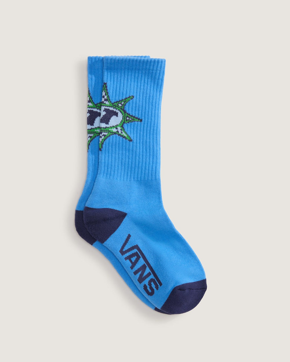 Women|Kids Vans Kids Ticker Crew Socks in Tranquil Blue