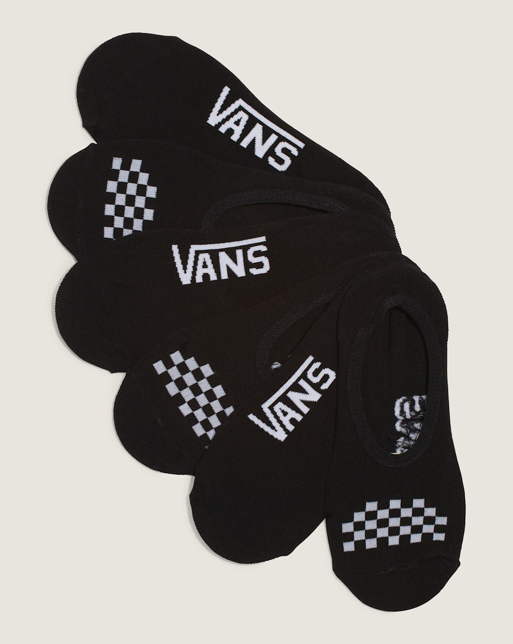 Women|Kids Vans Kids Classic Canoodle Socks 3-Pack in Black / White