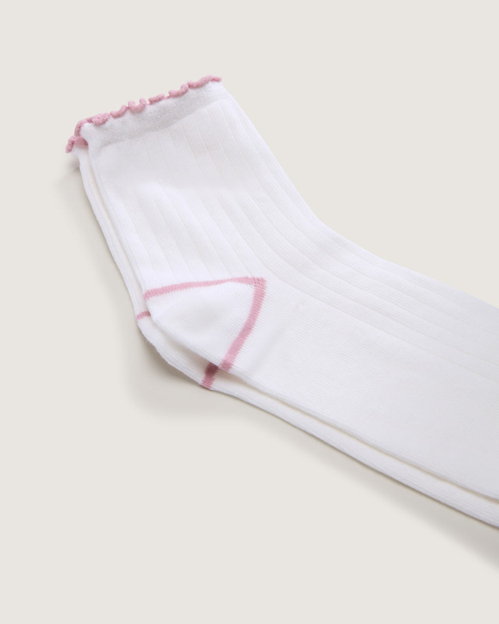 Women Vans Lettuce Have It Half Crew Socks in White / Pink