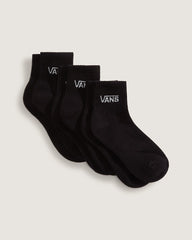 Women|Kids Vans Kids Classic Half Crew Socks 3-Pack in Black