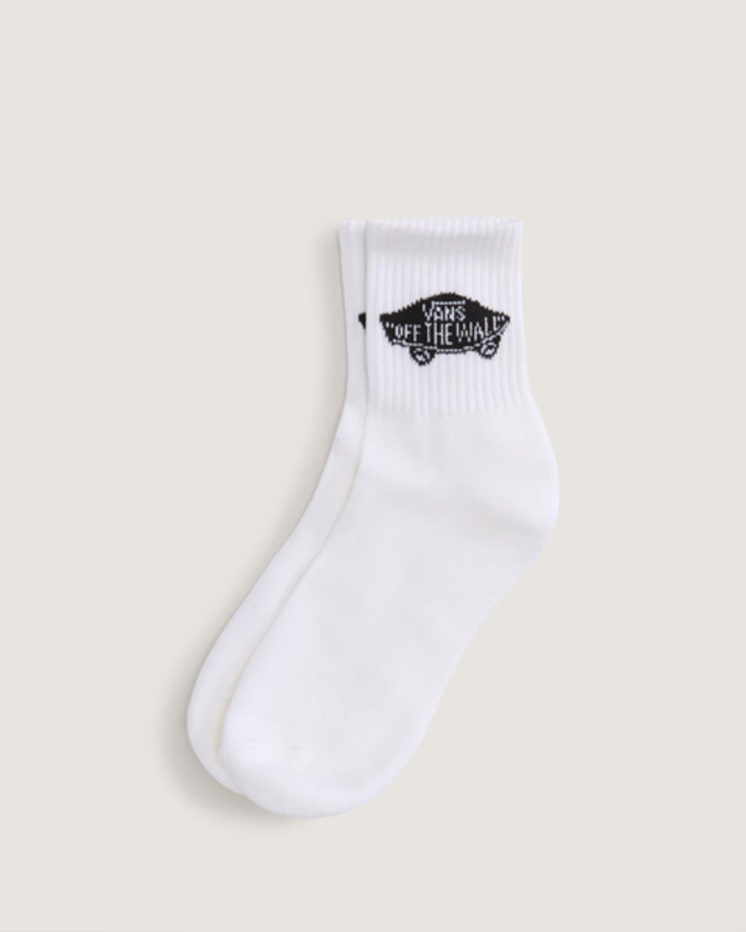 Women|Men Vans Vans Classic Half Crew Socks in White