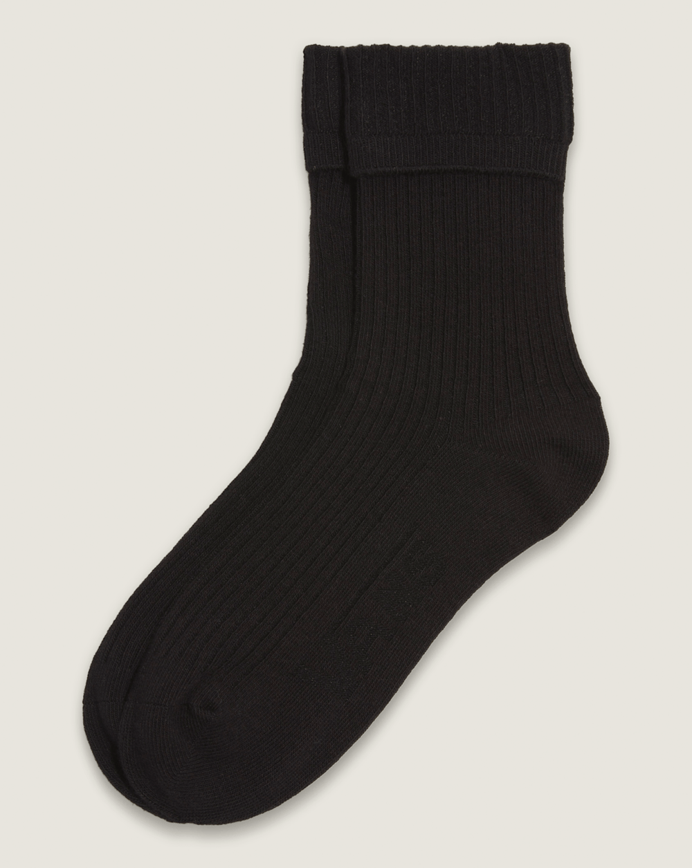 Women Vans Cuff It Crew Socks in Black