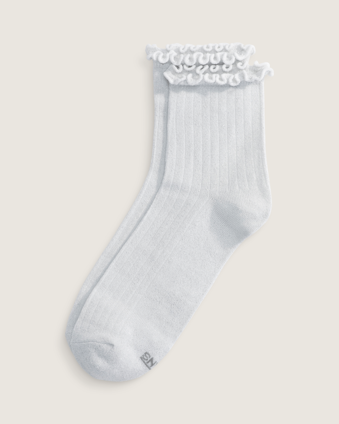 Women Vans Lettuce Have It Half Crew Socks in Silver Grey