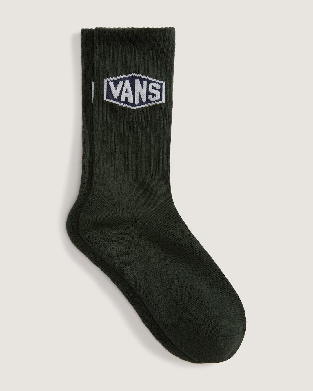 Women|Men Vans Stowers Crew Socks in Dried Kelp Green