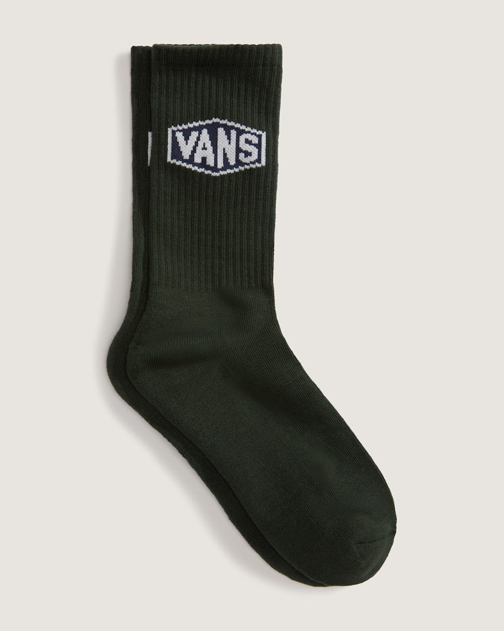 Women|Men Vans Stowers Crew Socks in Dried Kelp Green