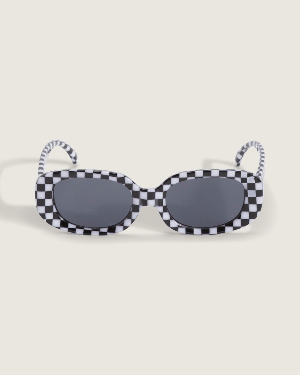 Women|Men Vans Checkerboard Wheeling Sunglasses in Black / White