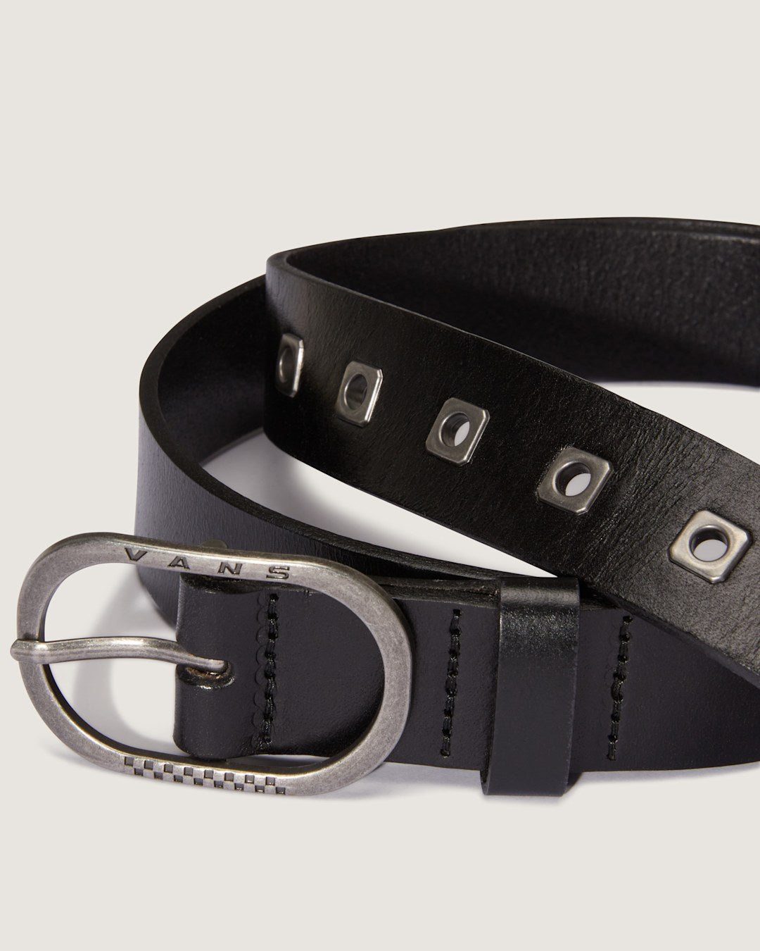 Women|Men Vans Determined Leather Belt in Black