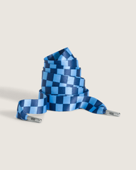 Women|Men Vans Waffle Shop Checker Shoelace in Blue