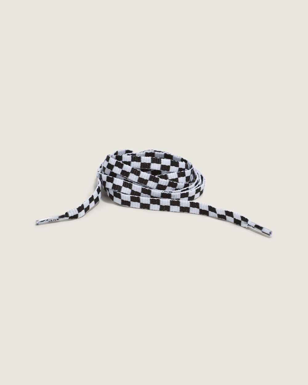 Women|Men Vans Vans Shoe Laces 36 Black White Checkerboard