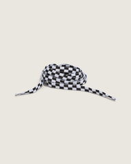 Women|Men Vans Vans Shoe Laces 36 Black White Checkerboard